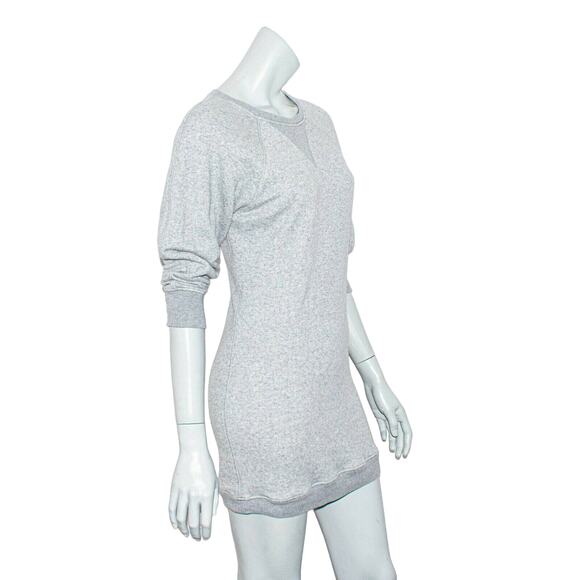 ISABEL MARANT Etoile Sweatshirt Dress Gray French Terry size Medium - Picture 3 of 9